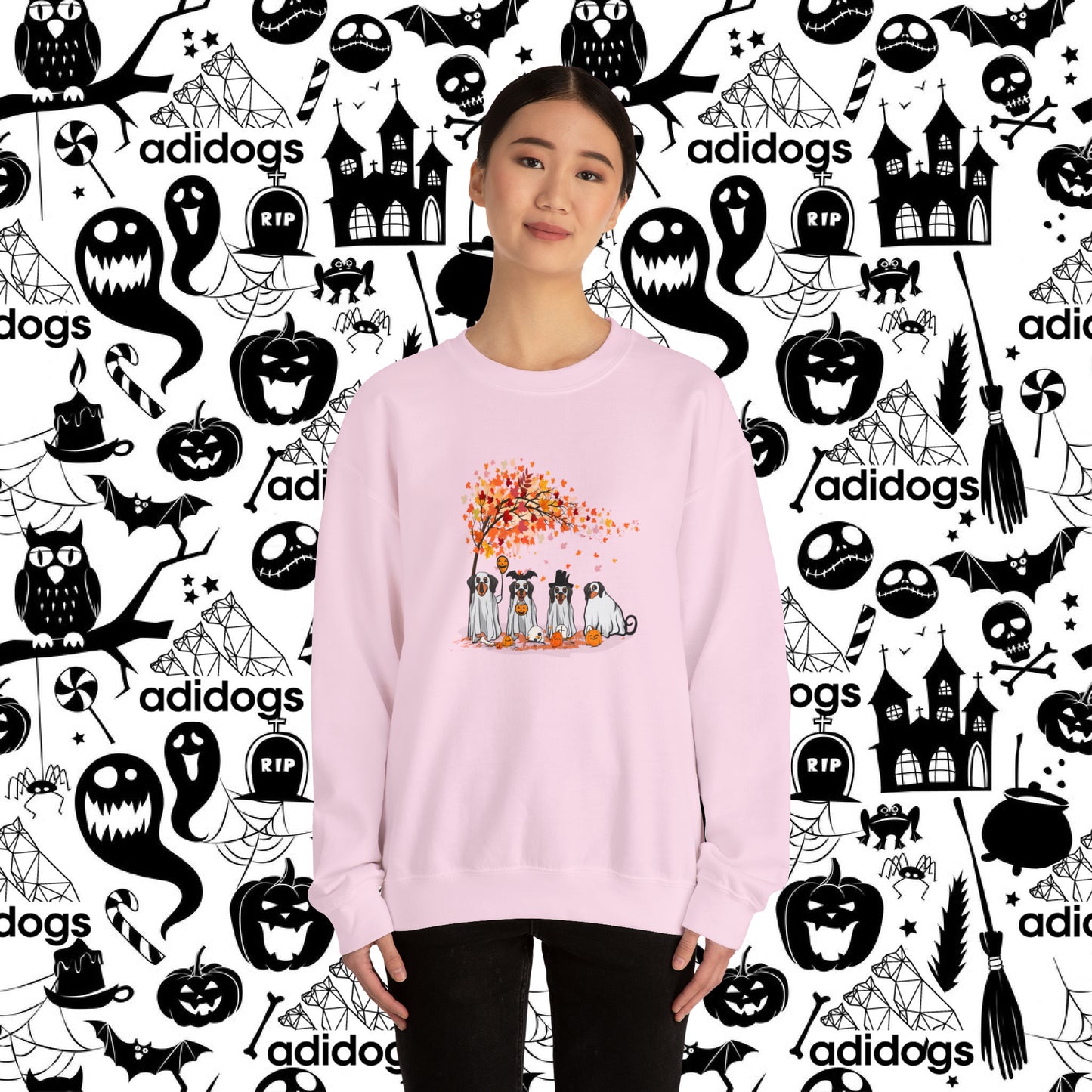 Dachshund Fall Vibes Halloween Sweatshirts