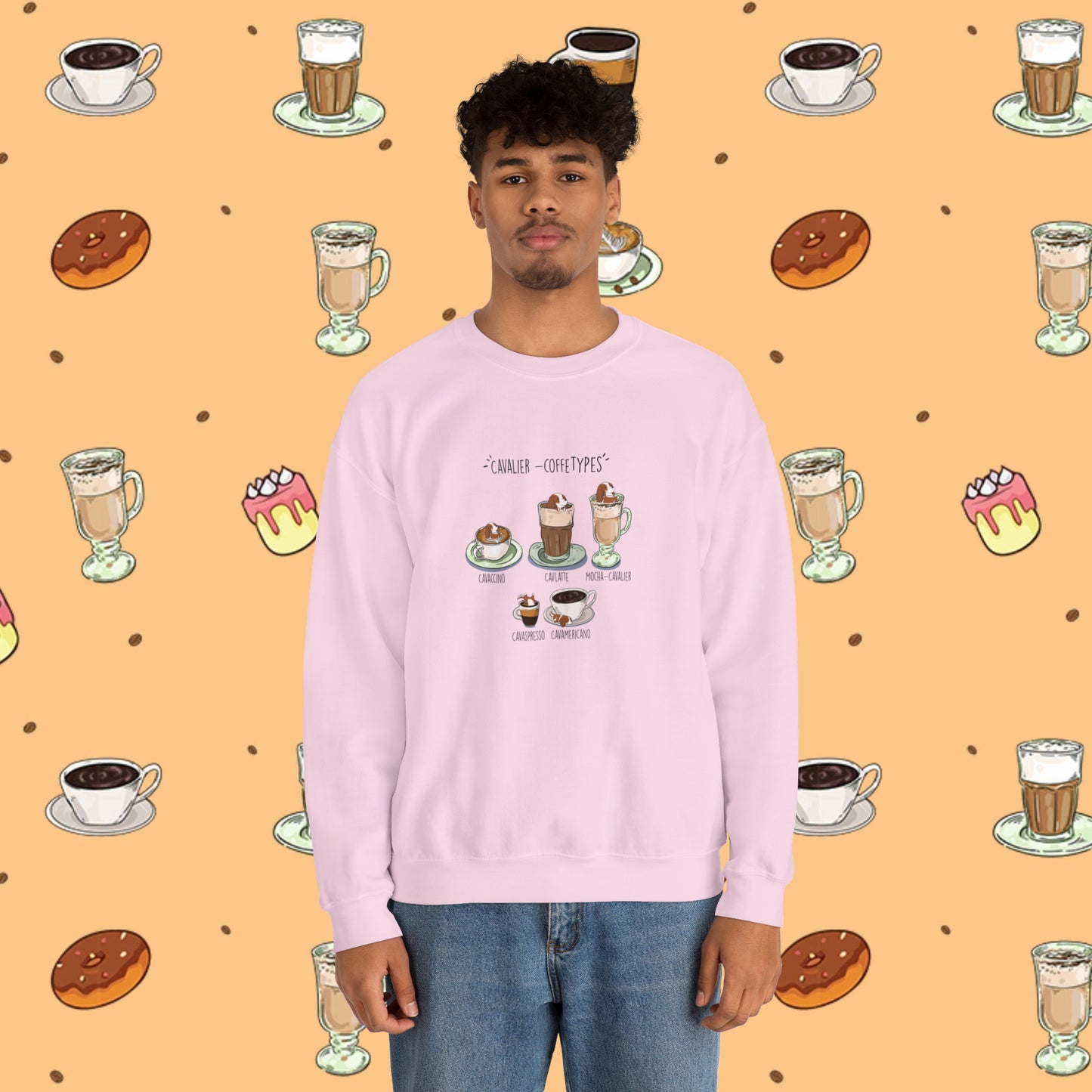 Cavalier Lovers Coffee Sweatshirts