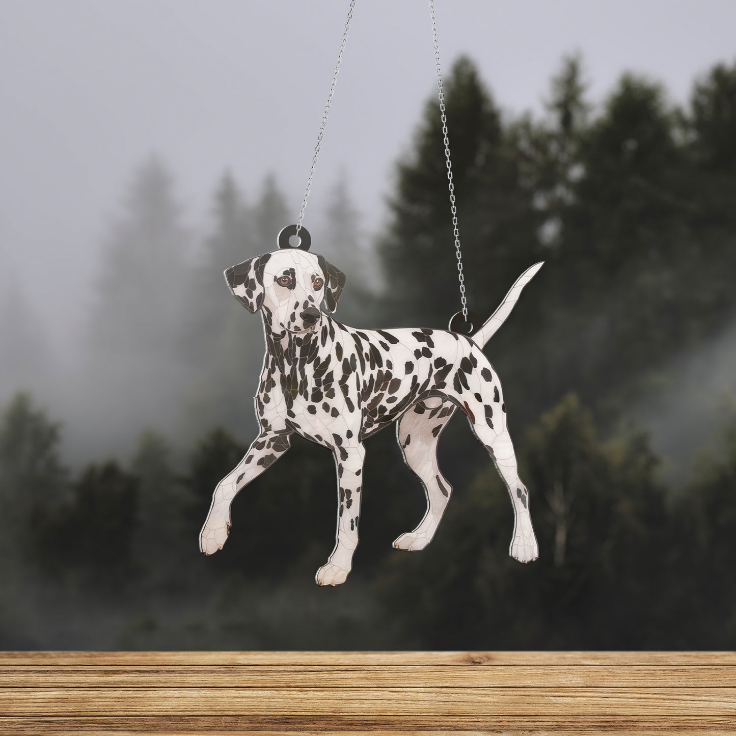 Dalmatian Acrylic Hanging Decor