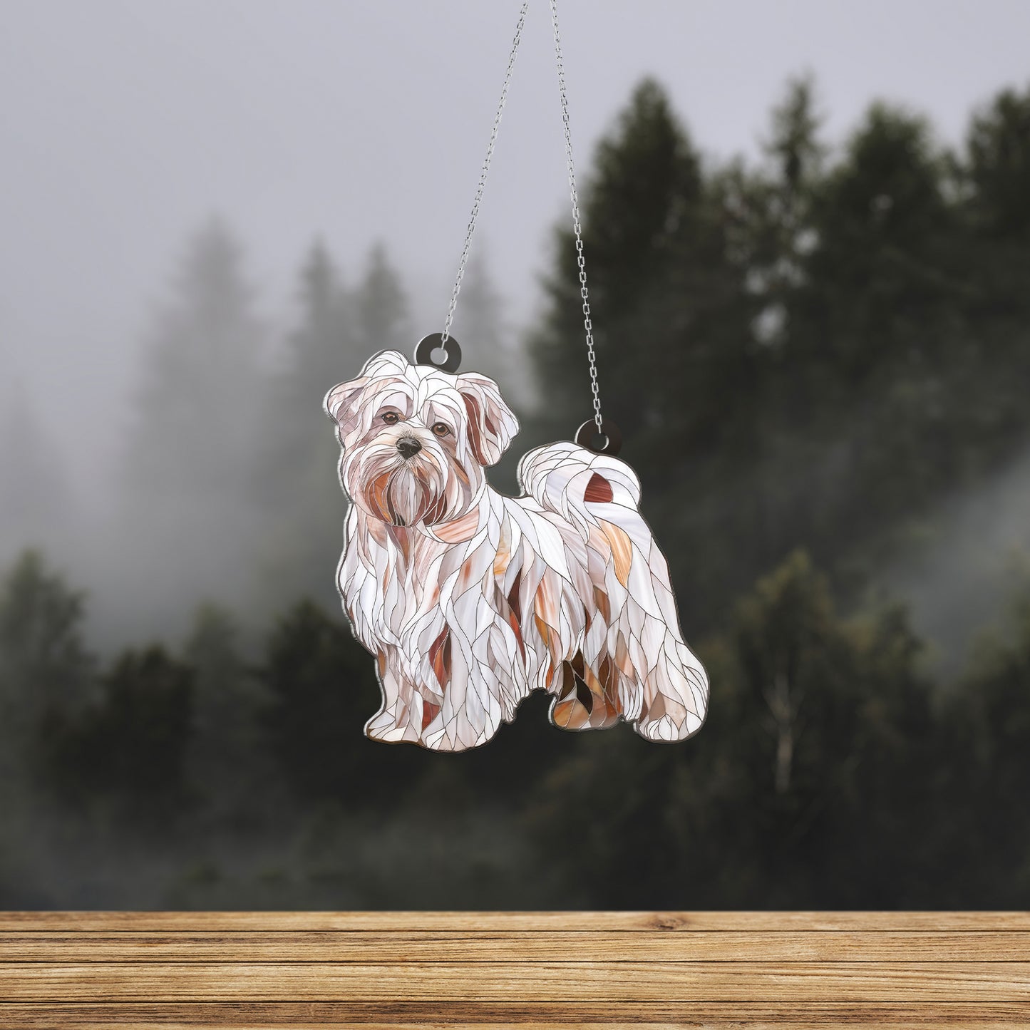 Havanese Acrylic Hanging Decor