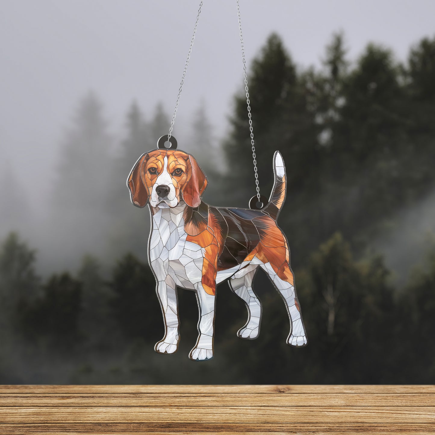 Beagle Acrylic Hanging Decor