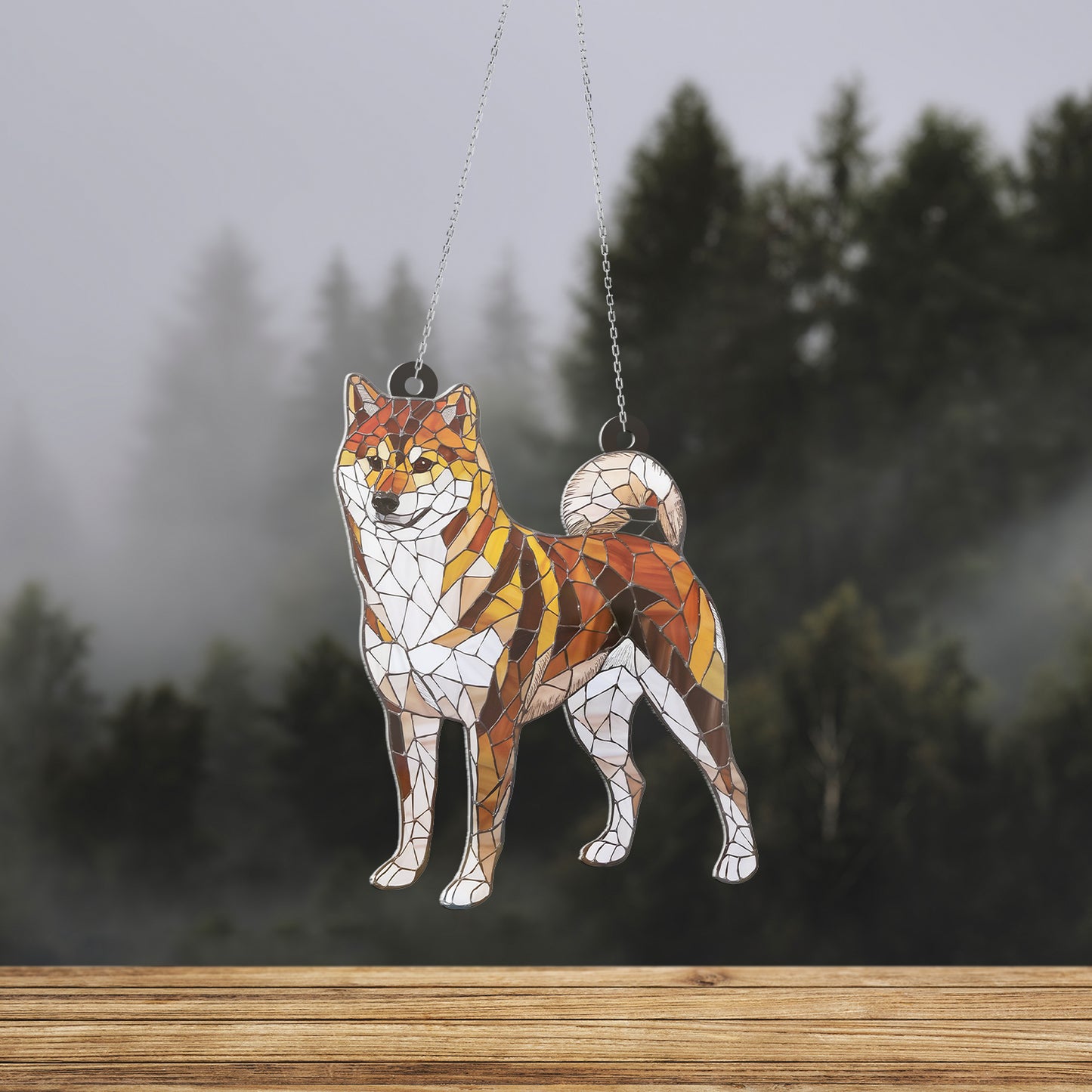 Shiba Innu Acrylic Hanging Decor