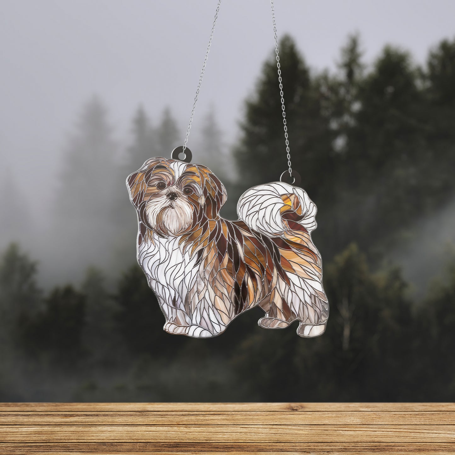 Shih Tzu Acrylic Hanging Decor