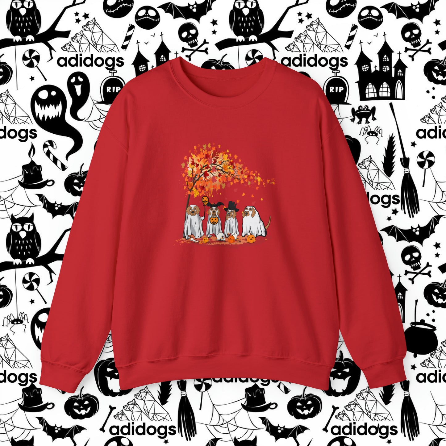 Vizsla Fall Vibes Halloween Sweatshirts