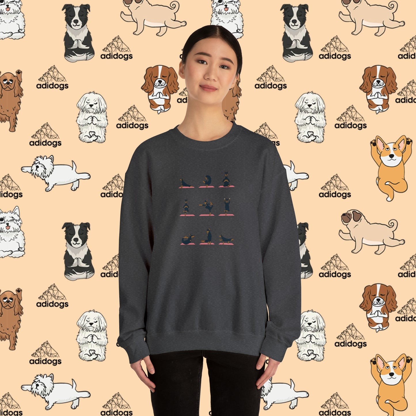 Doberman Yoga Sweatshirts