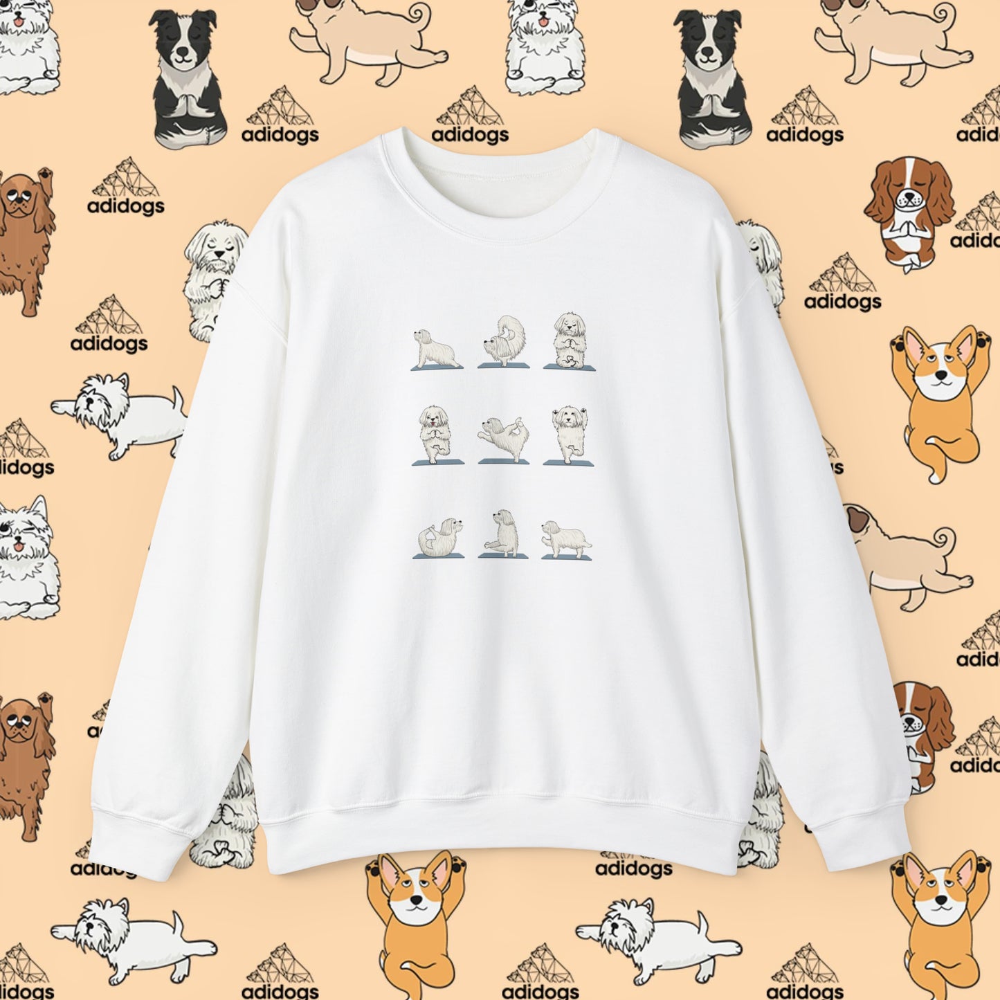 Maltese Yoga Sweatshirts