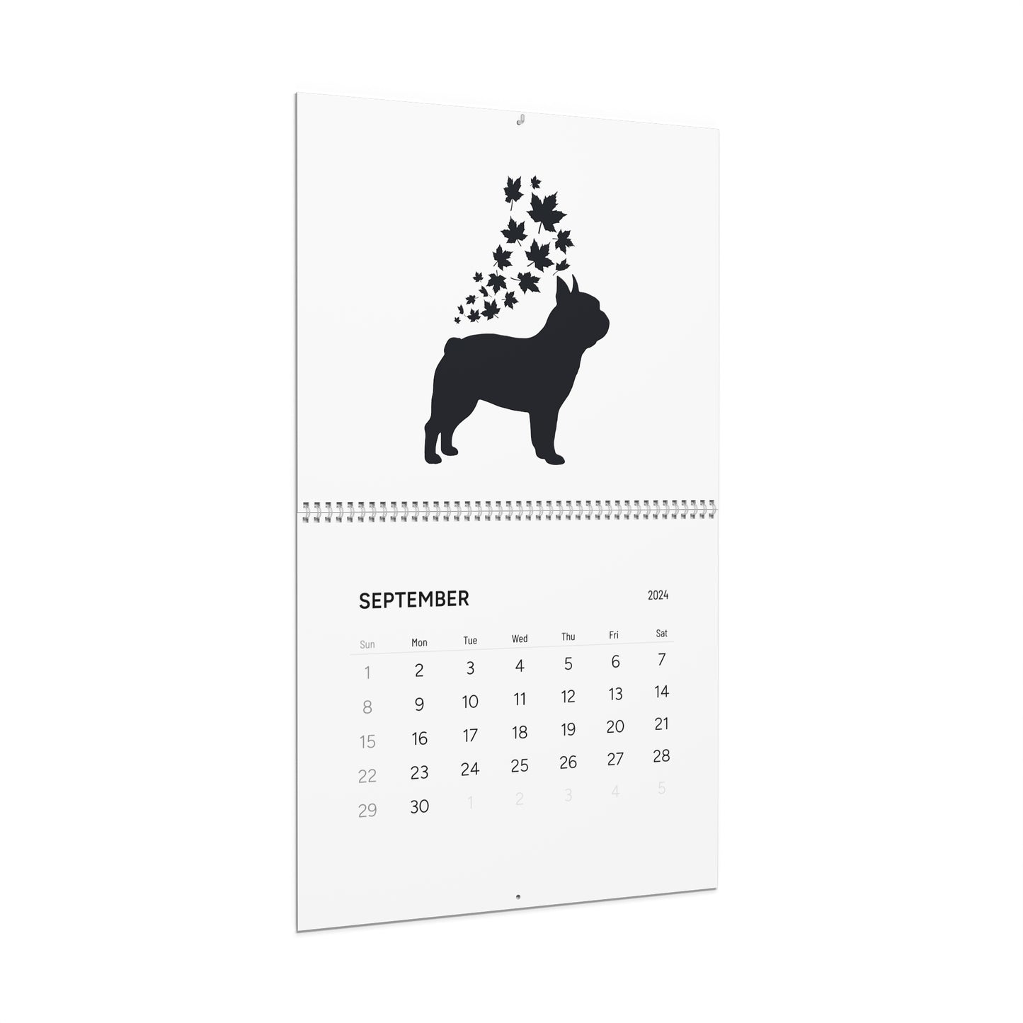 French Bulldog Calendar 2024