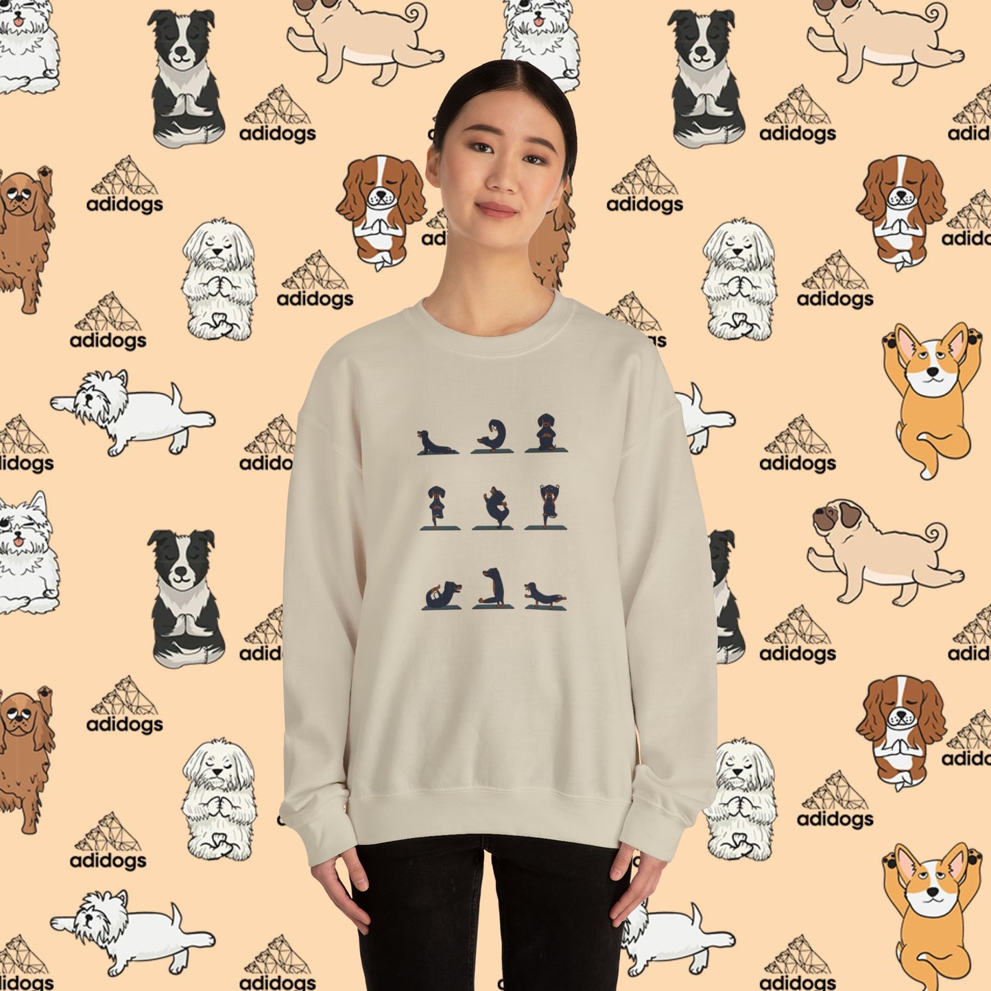 Dachshund Yoga Sweatshirts