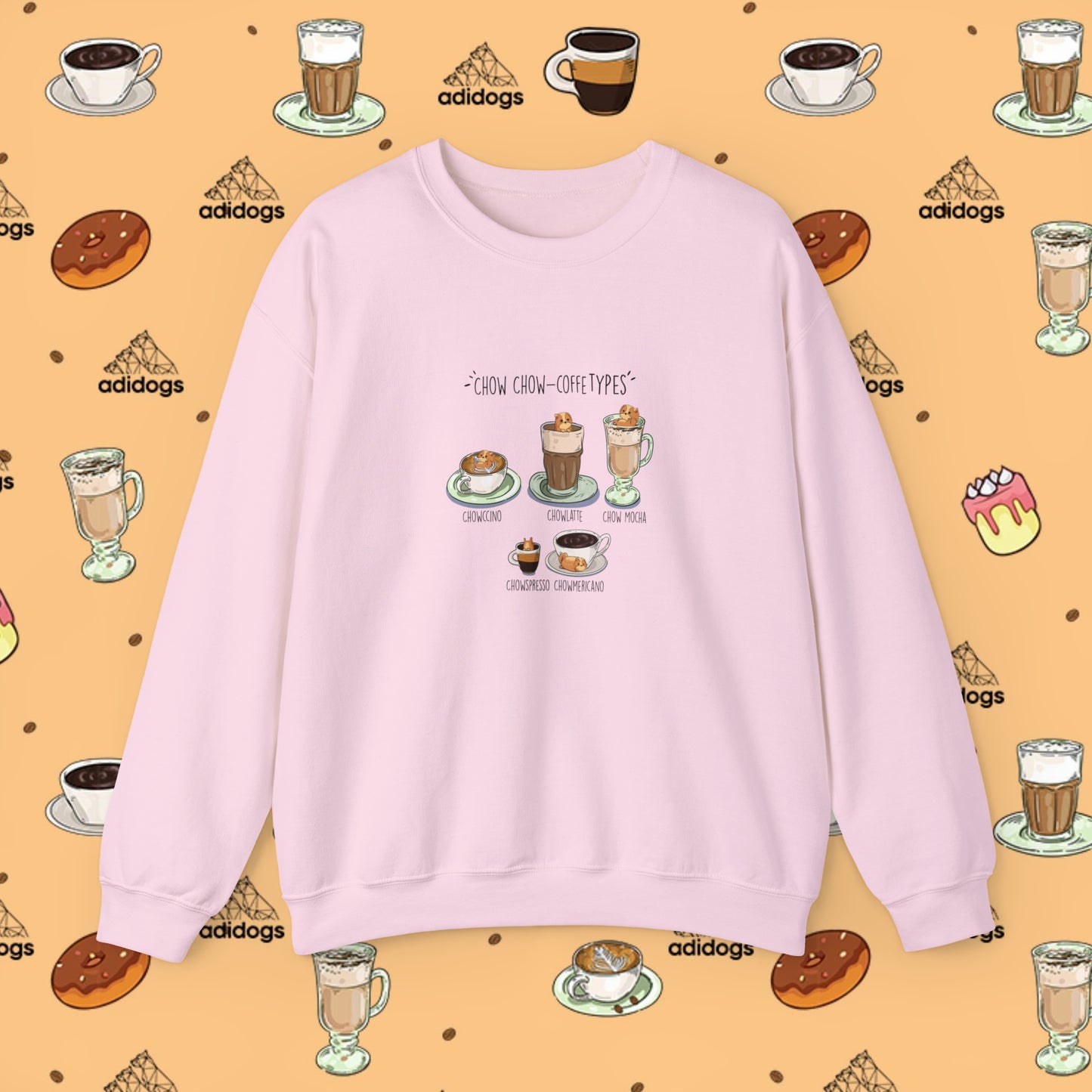 Chow Chow Lovers Coffee Sweatshirts