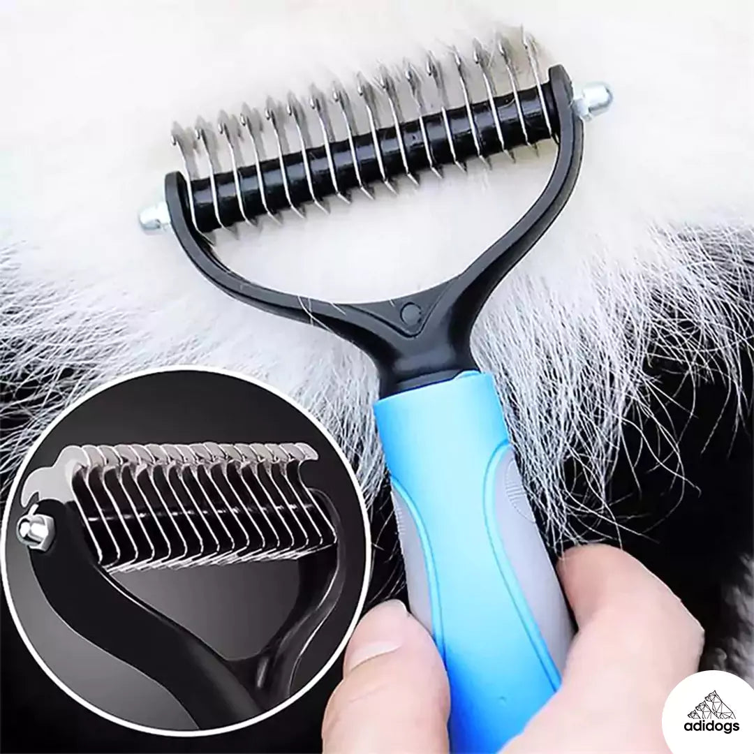 Comfy Pet Dog Dematting Rake Brush