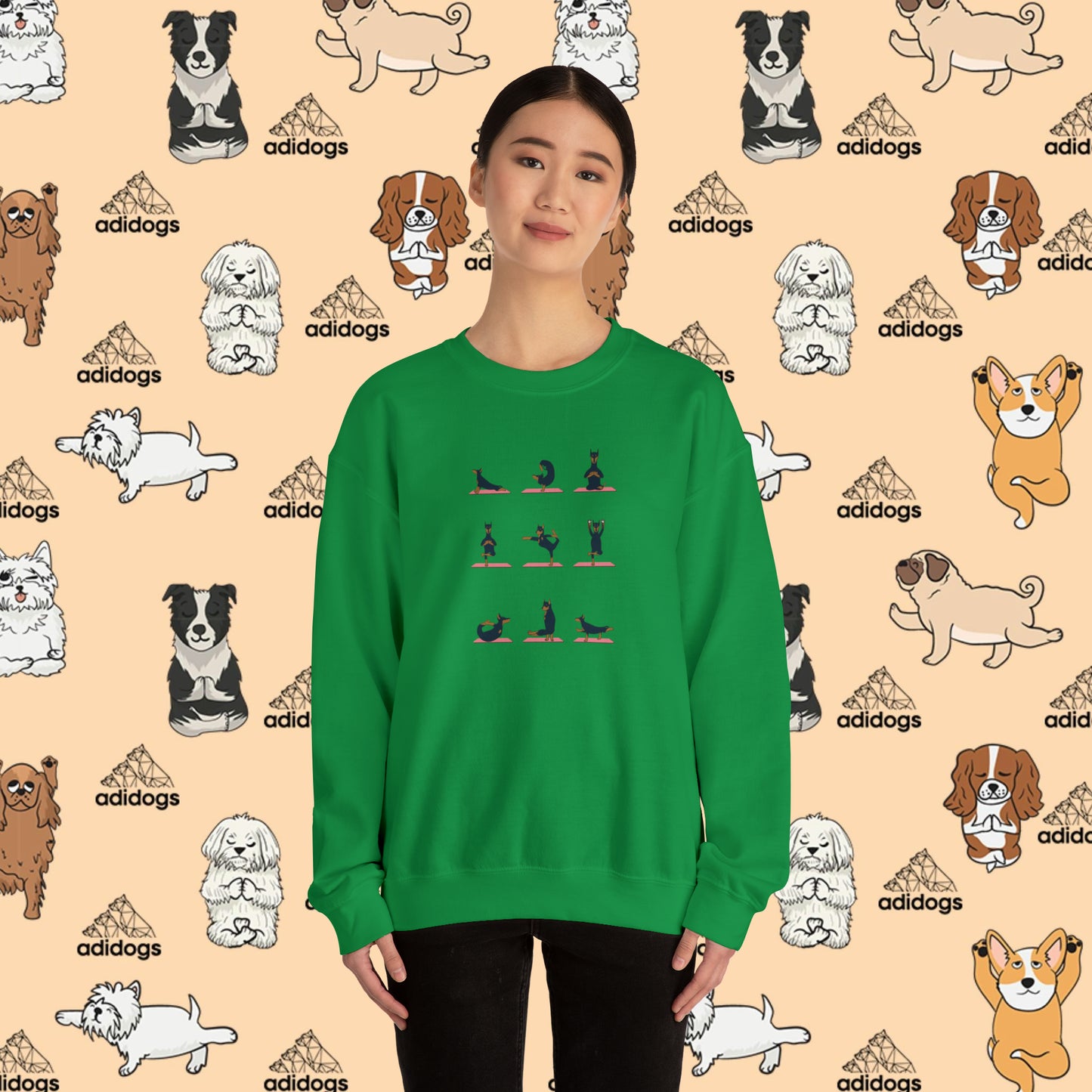 Doberman Yoga Sweatshirts