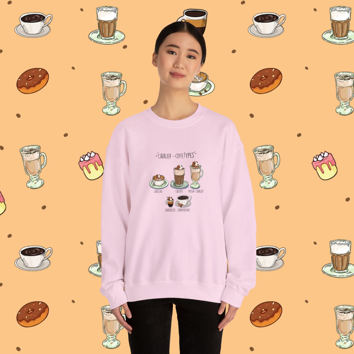 Cavalier Lovers Coffee Sweatshirts