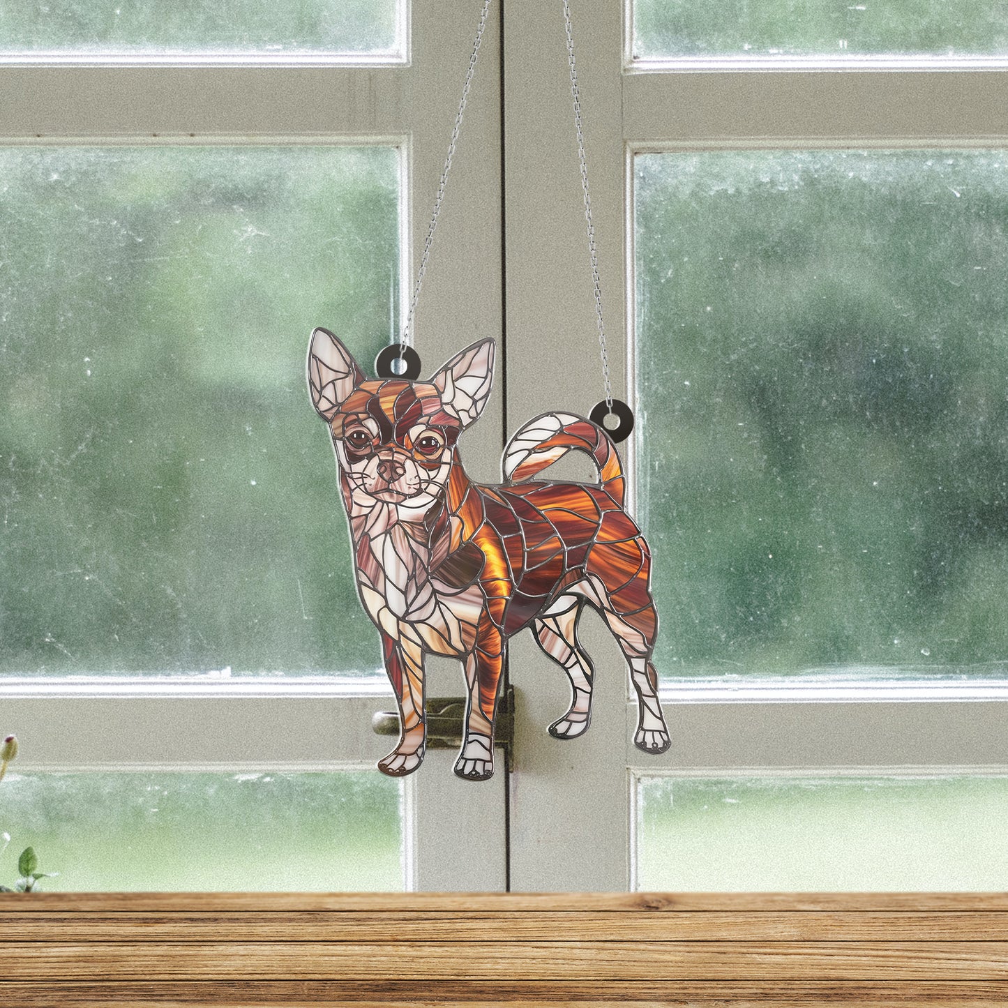 Chihuahua Acrylic Hanging Decor