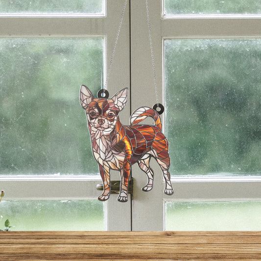 Chihuahua Acrylic Hanging Decor