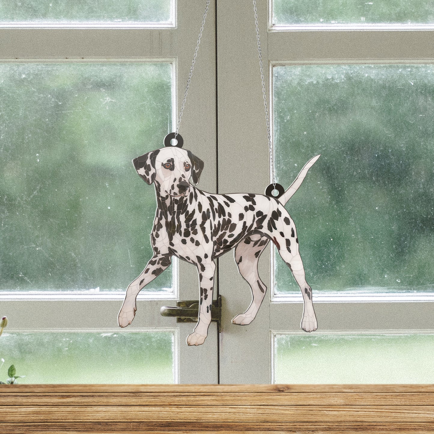 Dalmatian Acrylic Hanging Decor