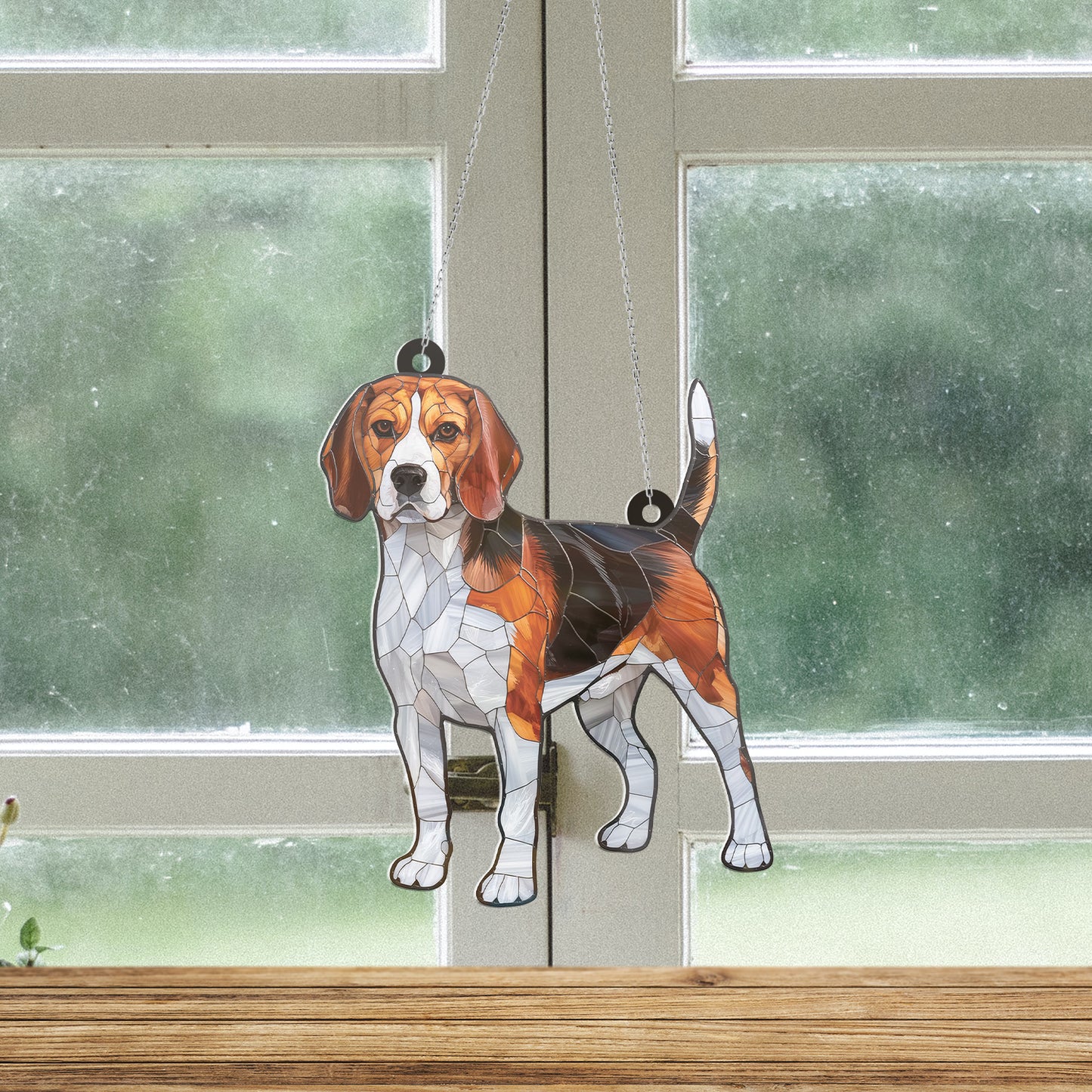 Beagle Acrylic Hanging Decor