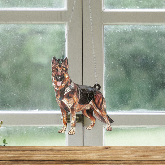 German Shepherd Acrylic Hanging Decor