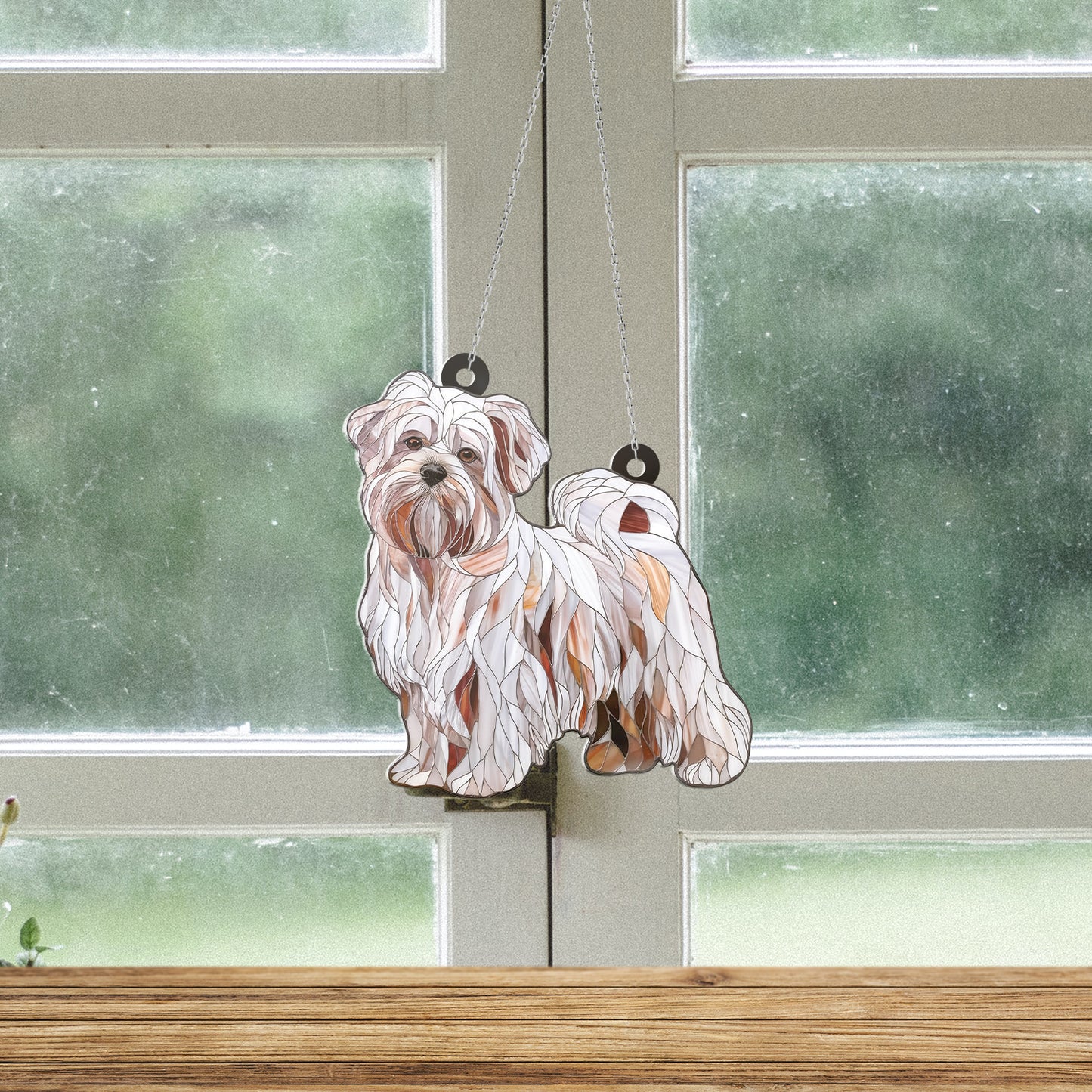 Havanese Acrylic Hanging Decor