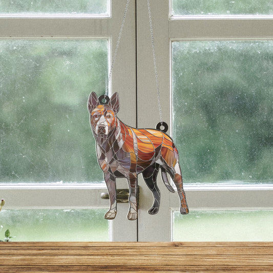 Red Heeler Acrylic Hanging Decor