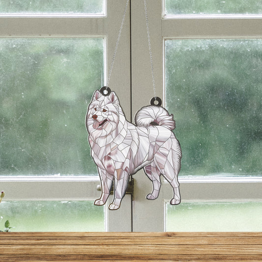 Samoyed Acrylic Hanging Decor