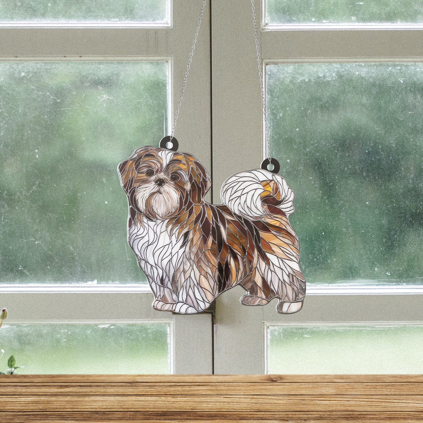 Shih Tzu Acrylic Hanging Decor