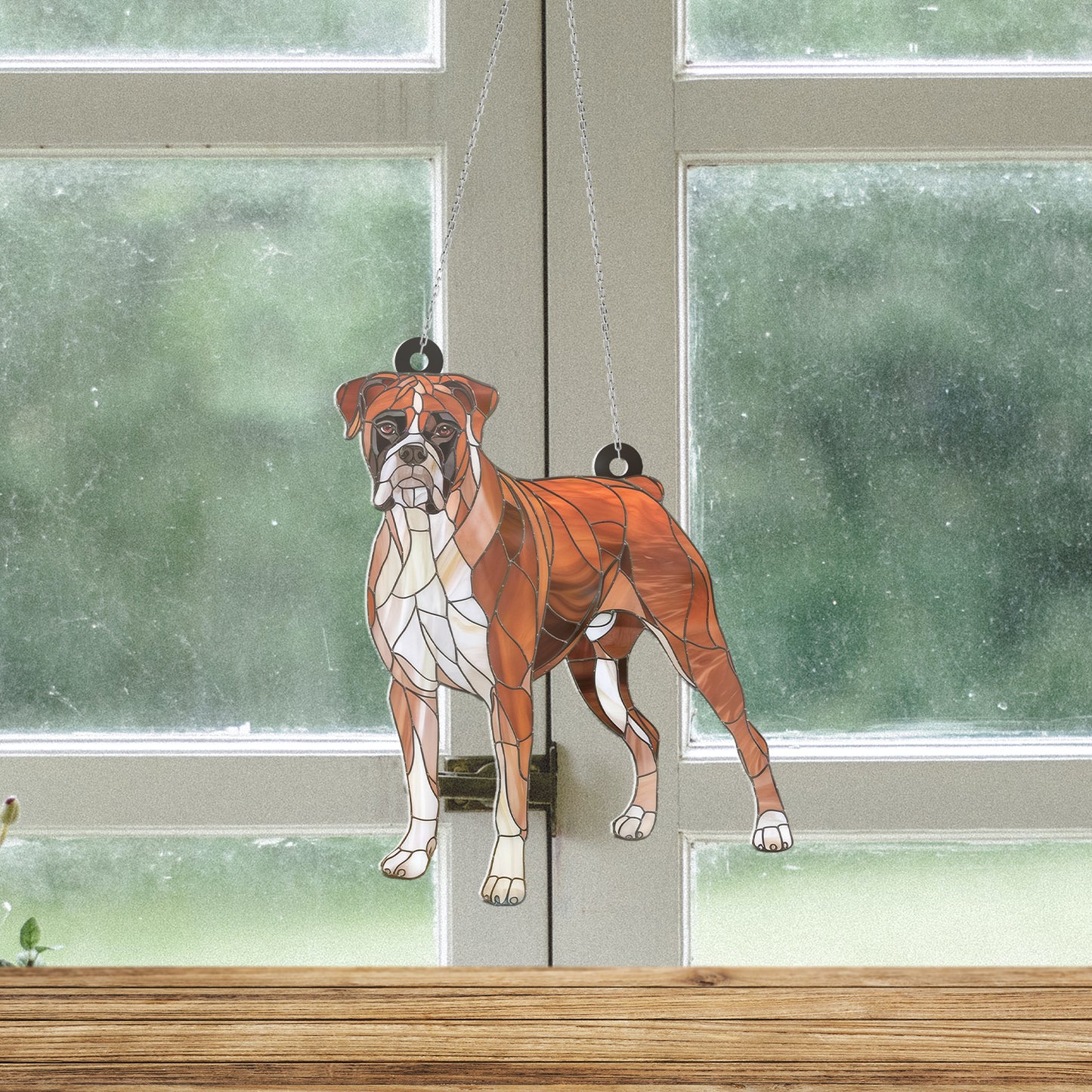 Boxer Acrylic Hanging Decor