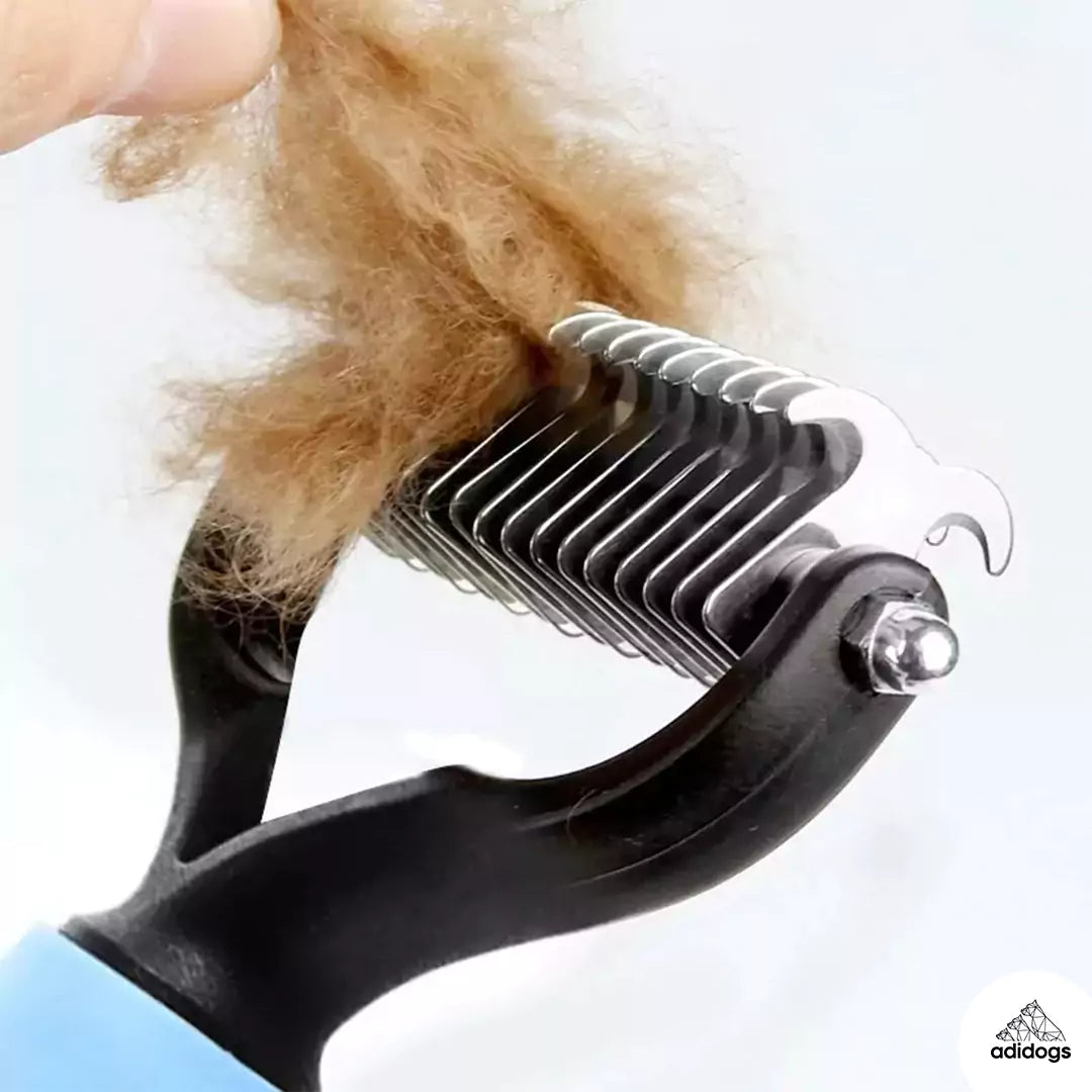 Comfy Pet Dog Dematting Rake Brush