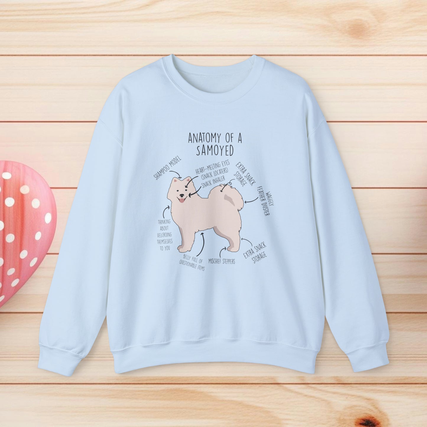 Anatomy Of A Samoyed Shirts & Gifts