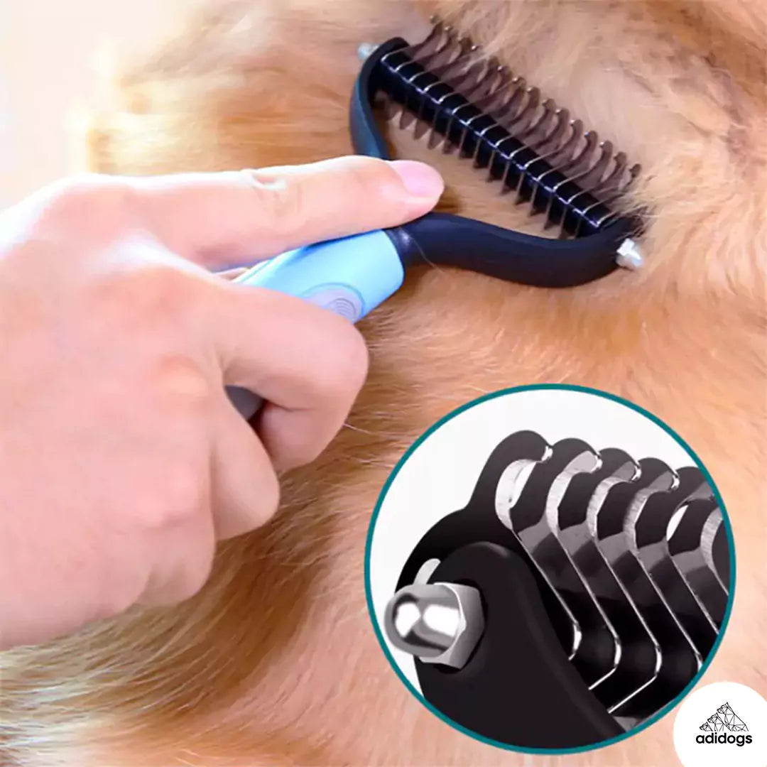 Comfy Pet Dog Dematting Rake Brush