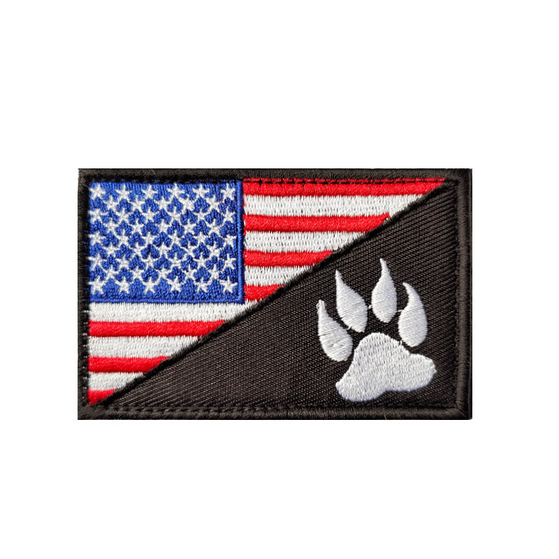 Embroidered Velcro Dog Badge