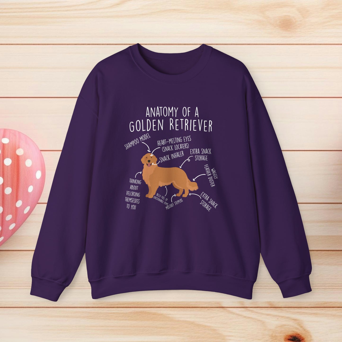 Anatomy Of A Golden Retriever Shirts & Gifts