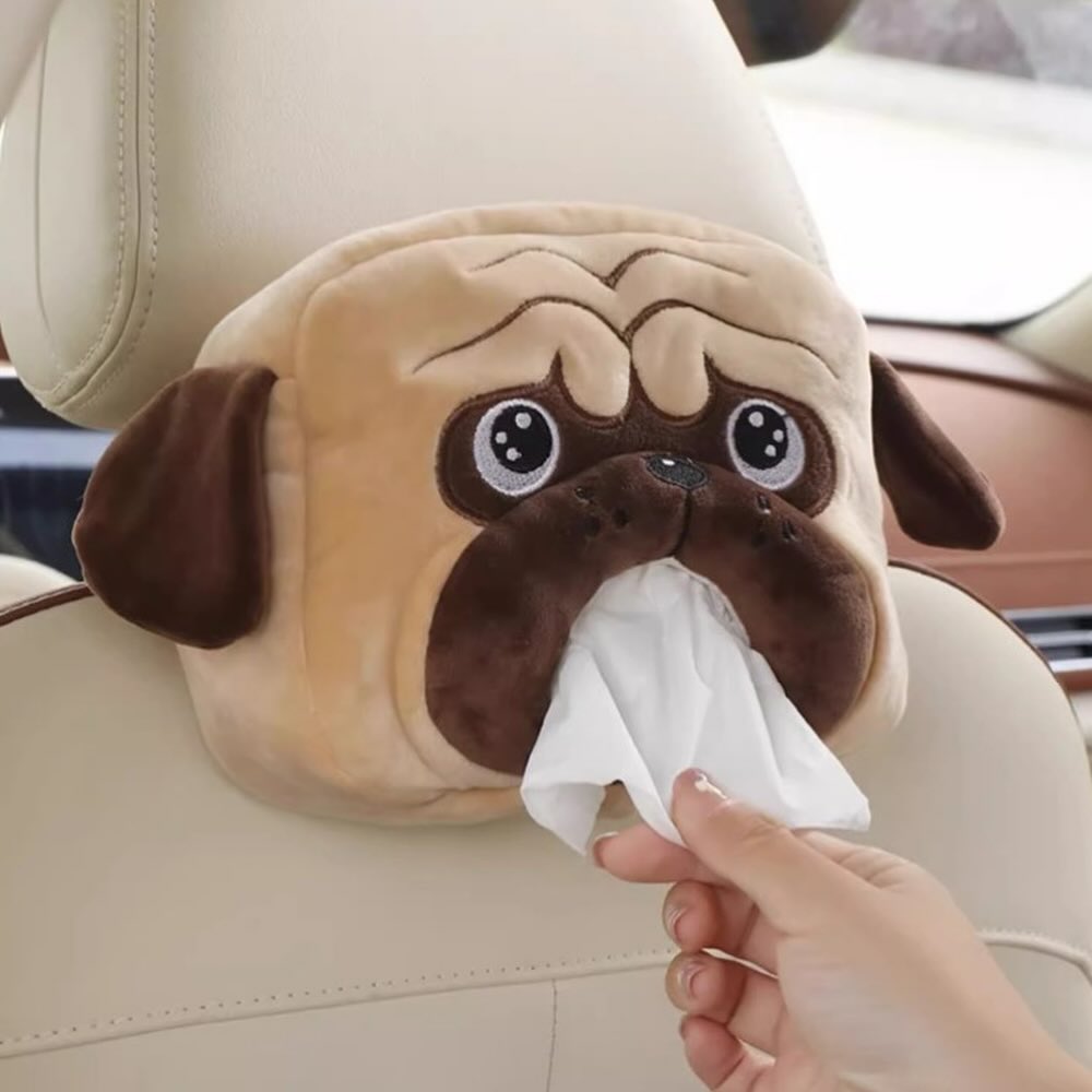 Cute Dog Tissue Box