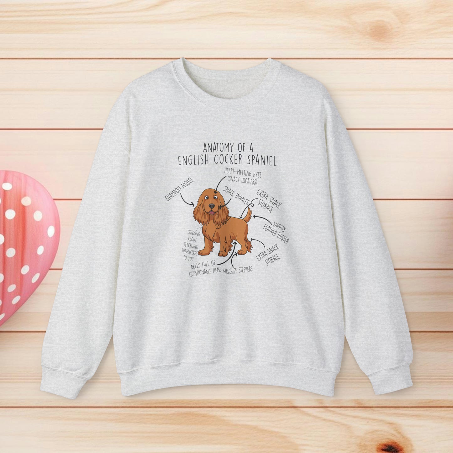 Anatomy Of A Cocker Spaniel Shirts & Gifts