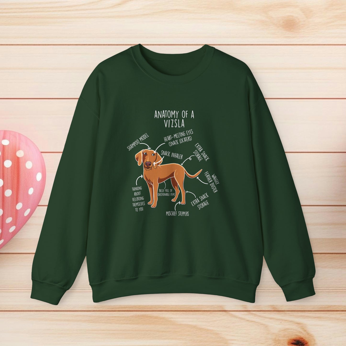 Anatomy Of A Vizsla Shirts & Gifts