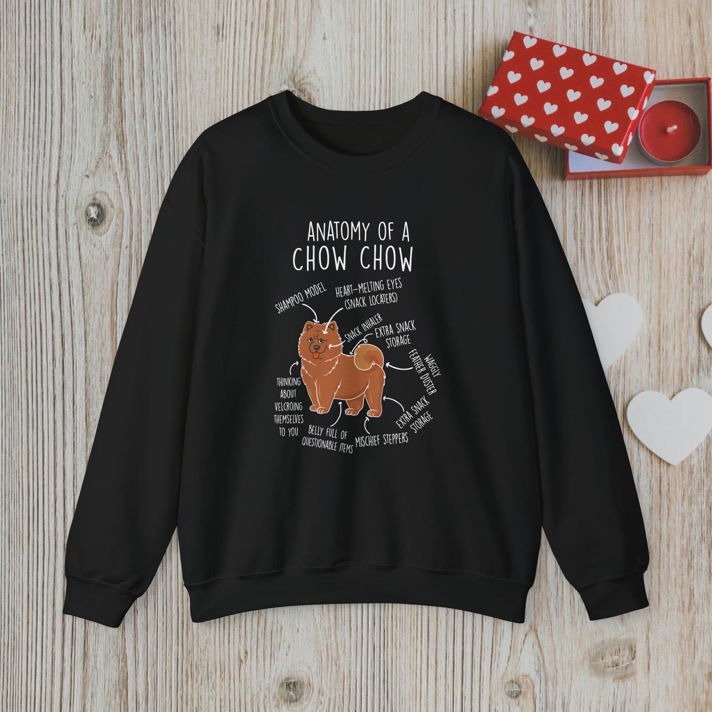 Anatomy Of A Chow Chow Shirts & Gifts