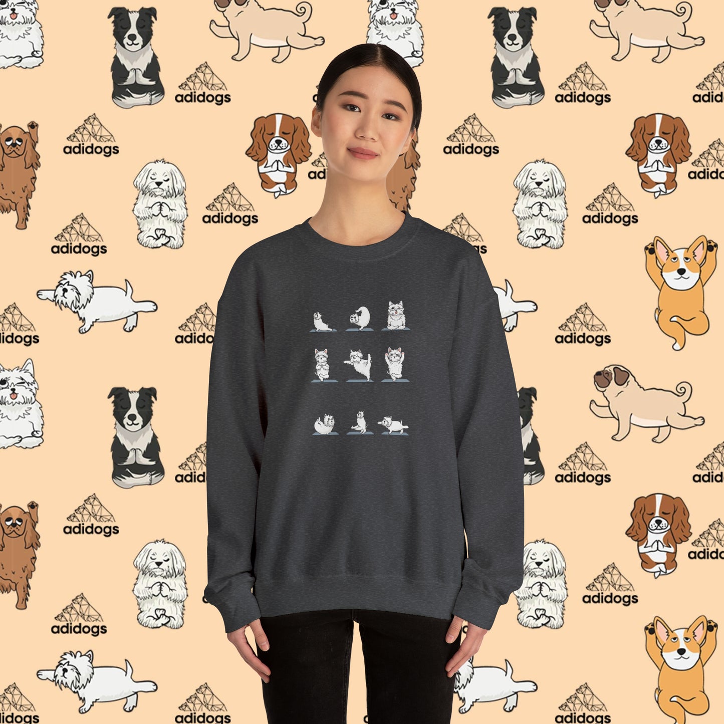 Westie Yoga Sweatshirts