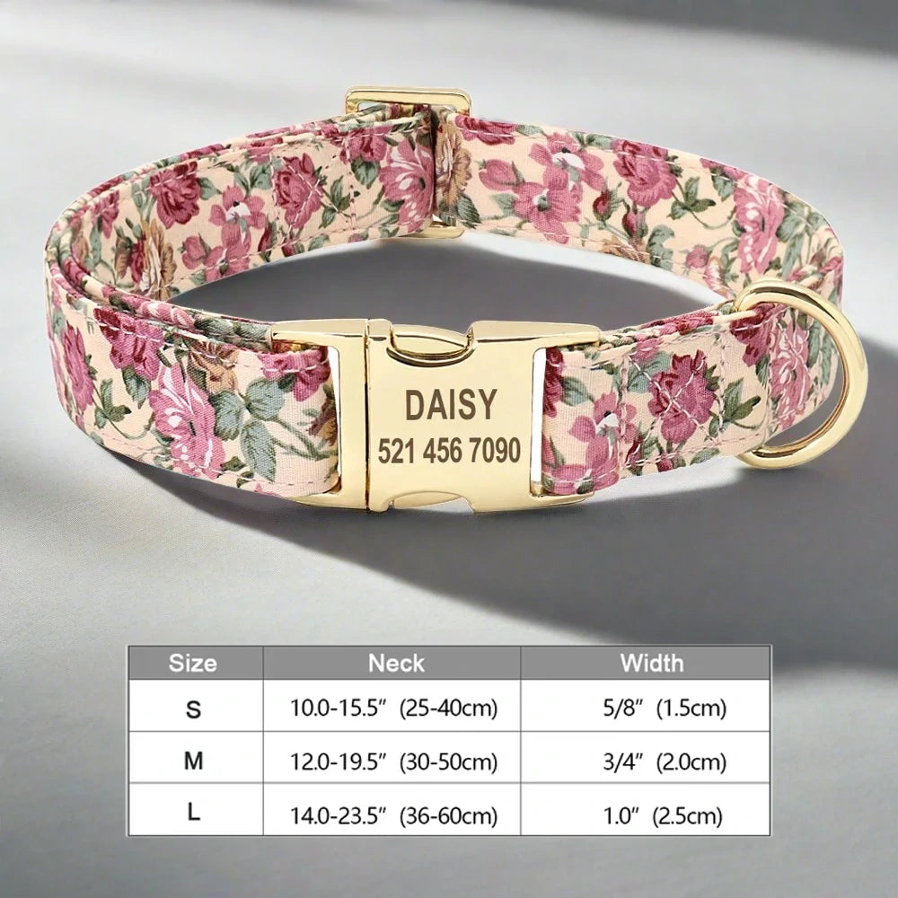 Personalized Durable Dog Collar