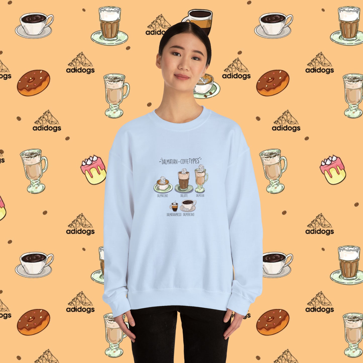 Dalmatian Lovers Coffee Sweatshirts