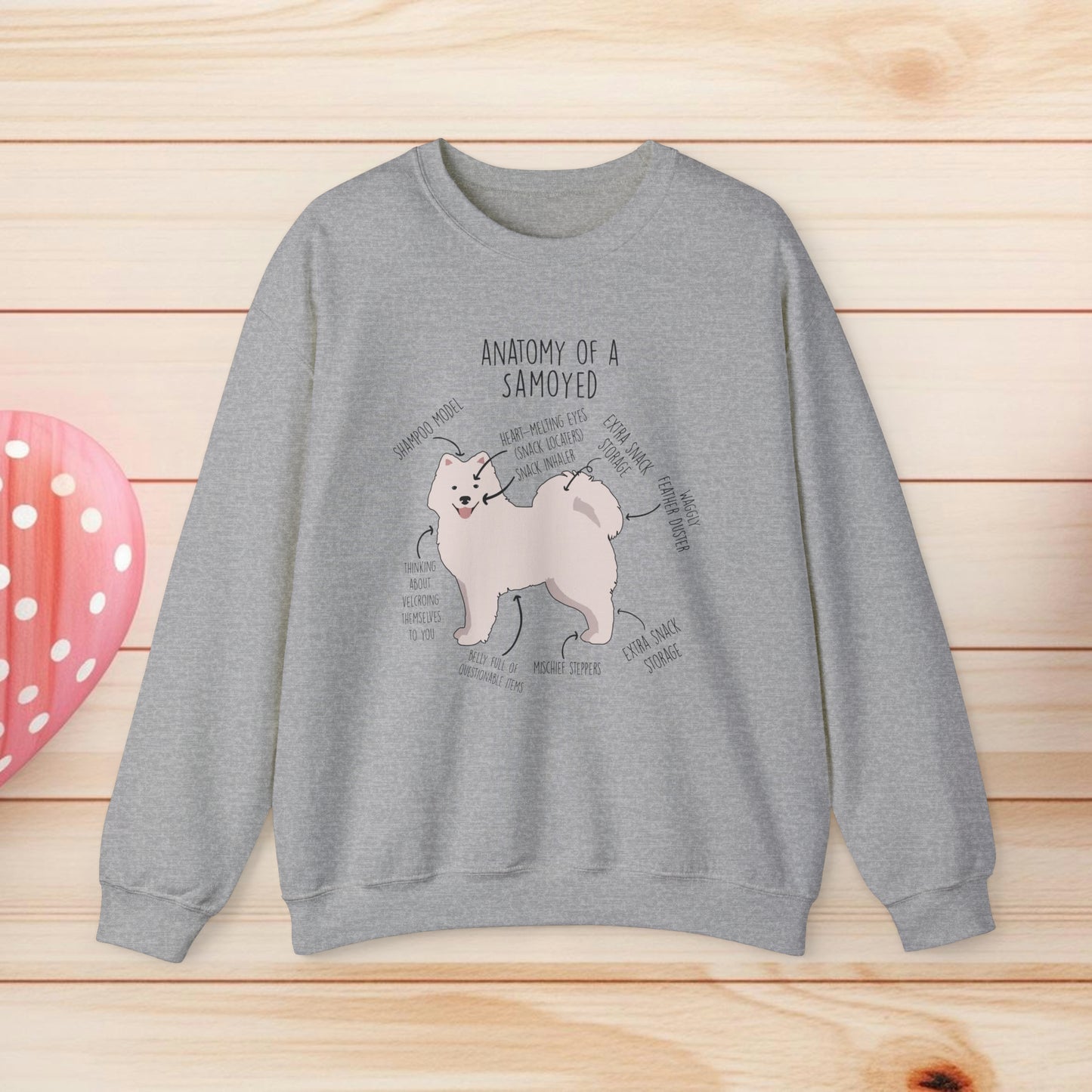 Anatomy Of A Samoyed Shirts & Gifts