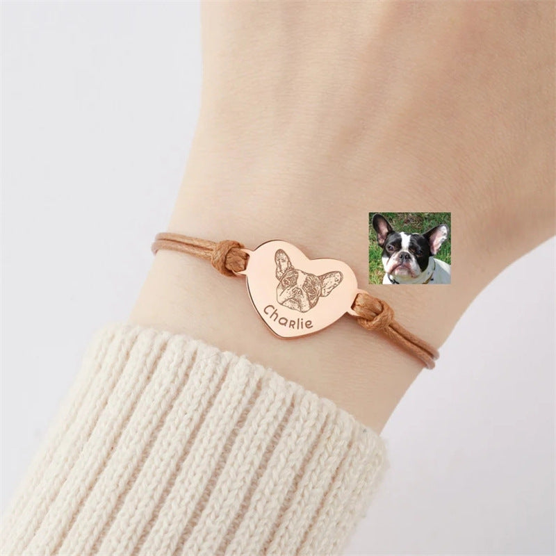 Pet Memorial Custom Bracelet