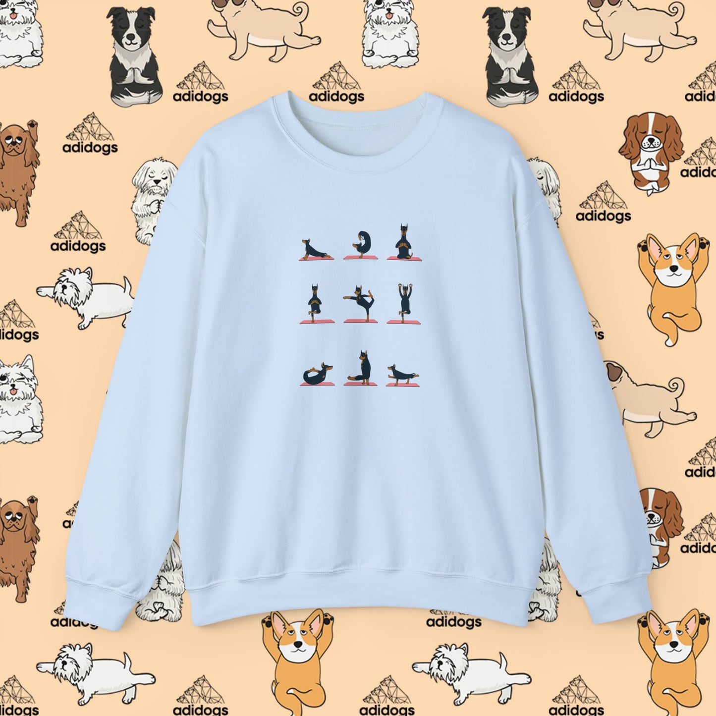 Doberman Yoga Sweatshirts