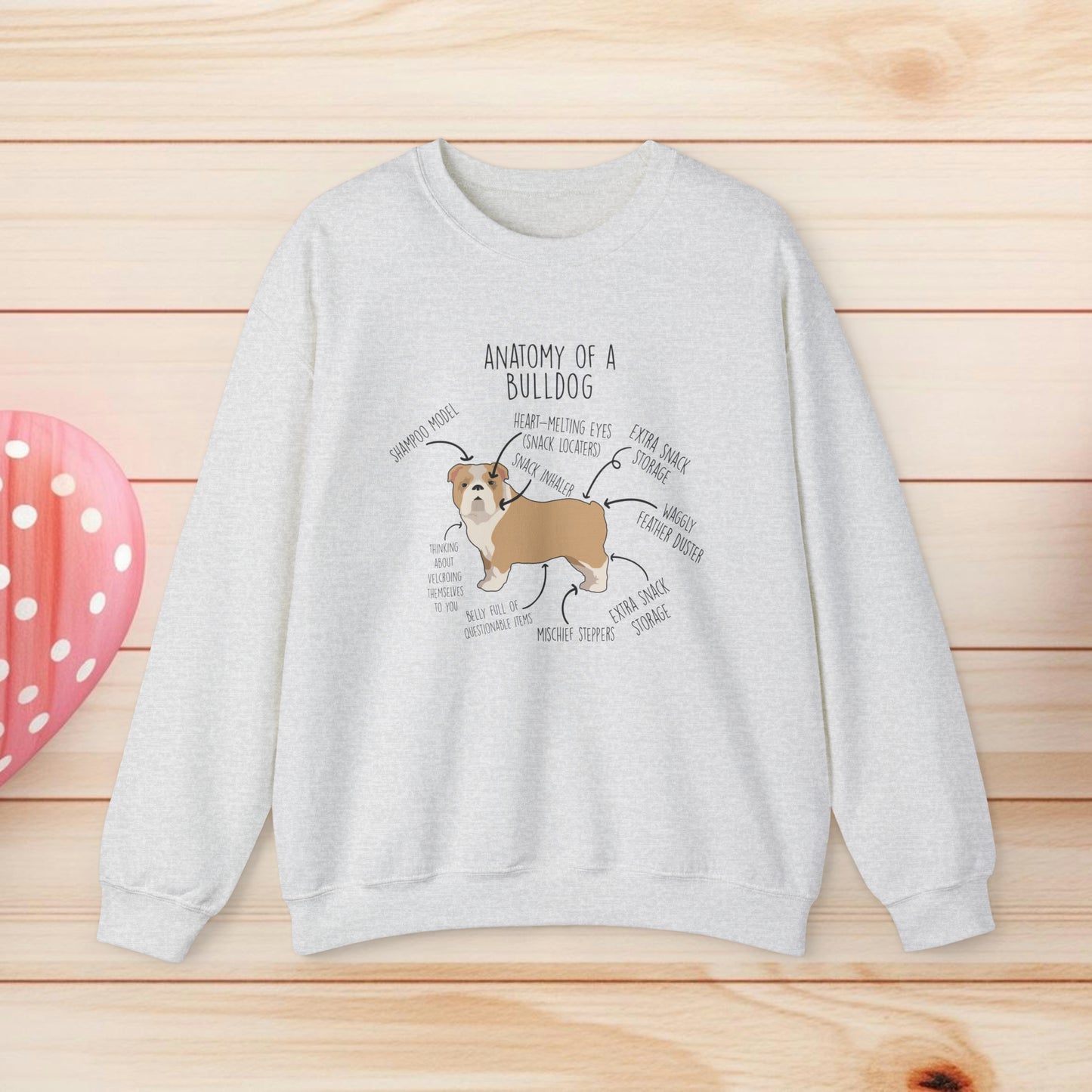 Anatomy Of A Bulldog Shirts & Gifts