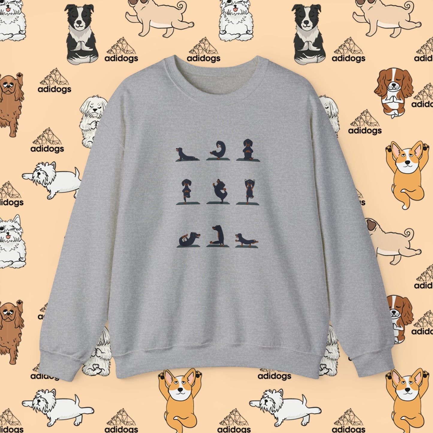 Dachshund Yoga Sweatshirts