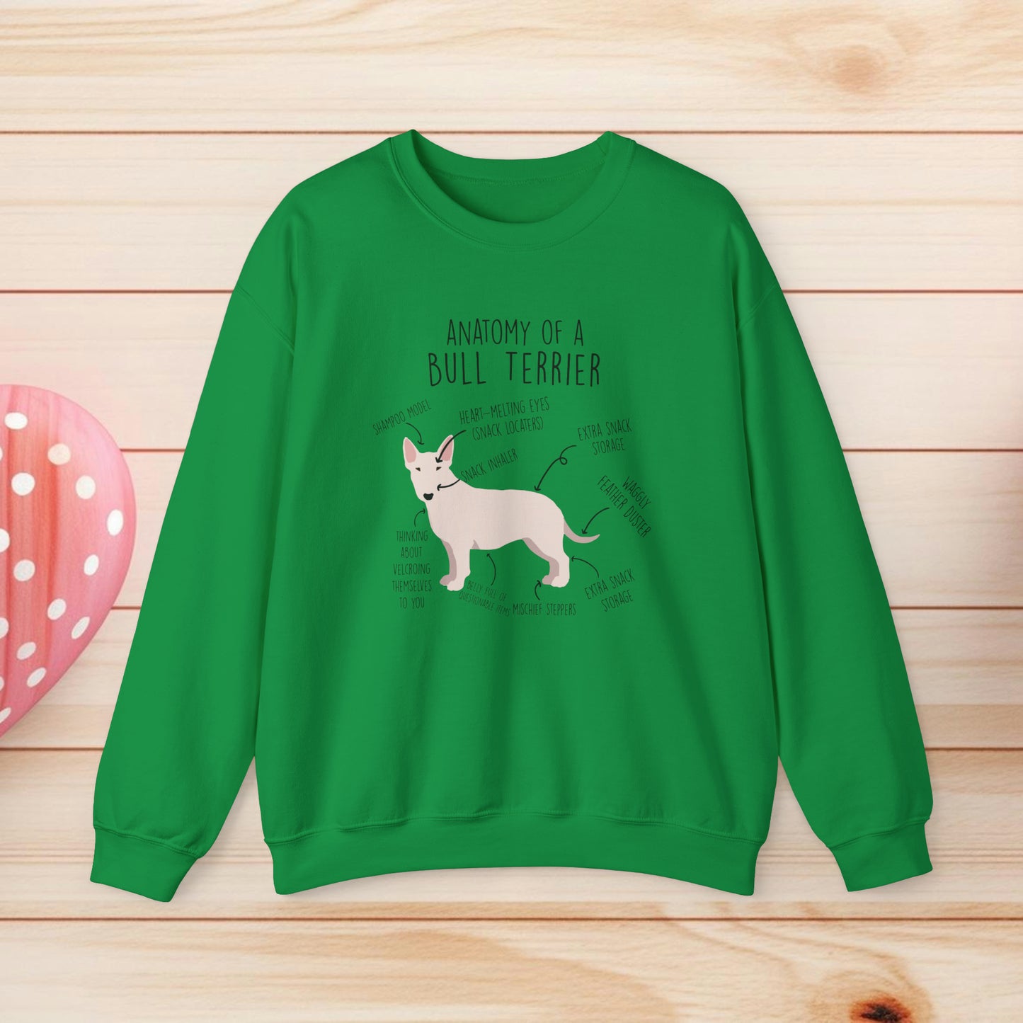 Anatomy Of A Bull Terrier Shirts & Gifts