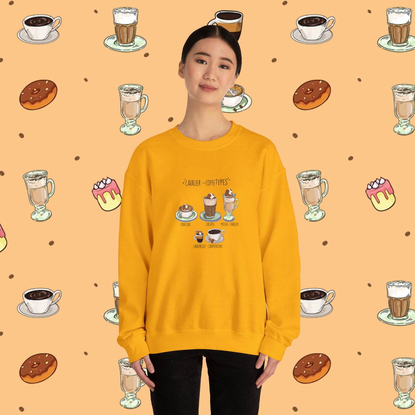 Cavalier Lovers Coffee Sweatshirts