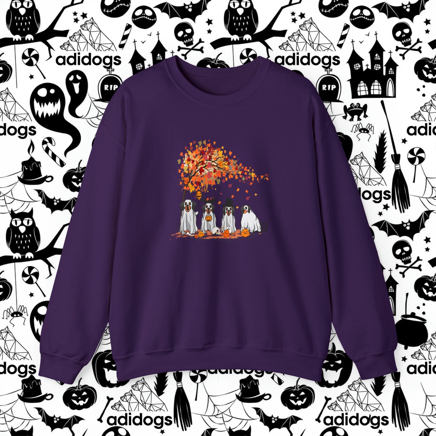 Dachshund Fall Vibes Halloween Sweatshirts