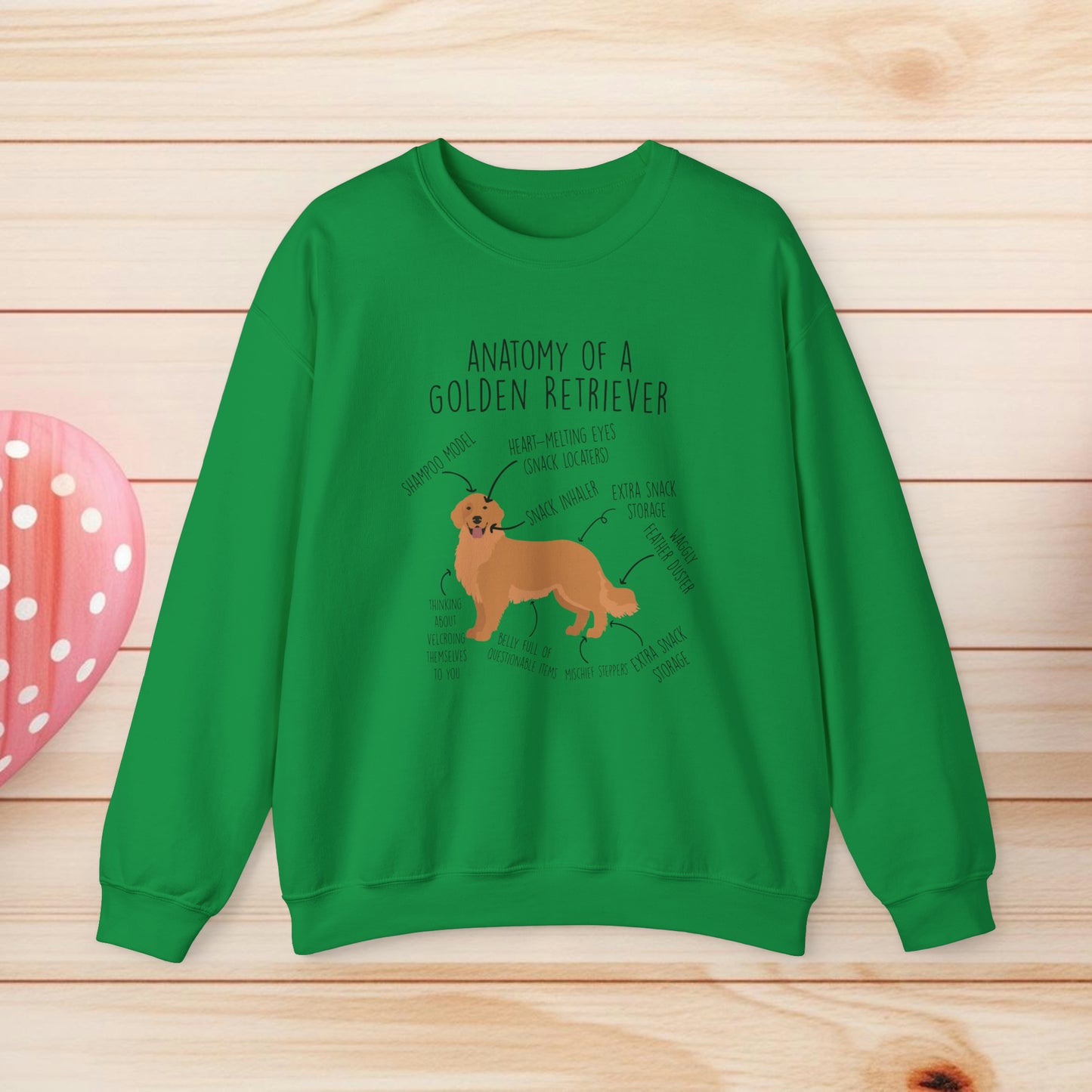 Anatomy Of A Golden Retriever Shirts & Gifts