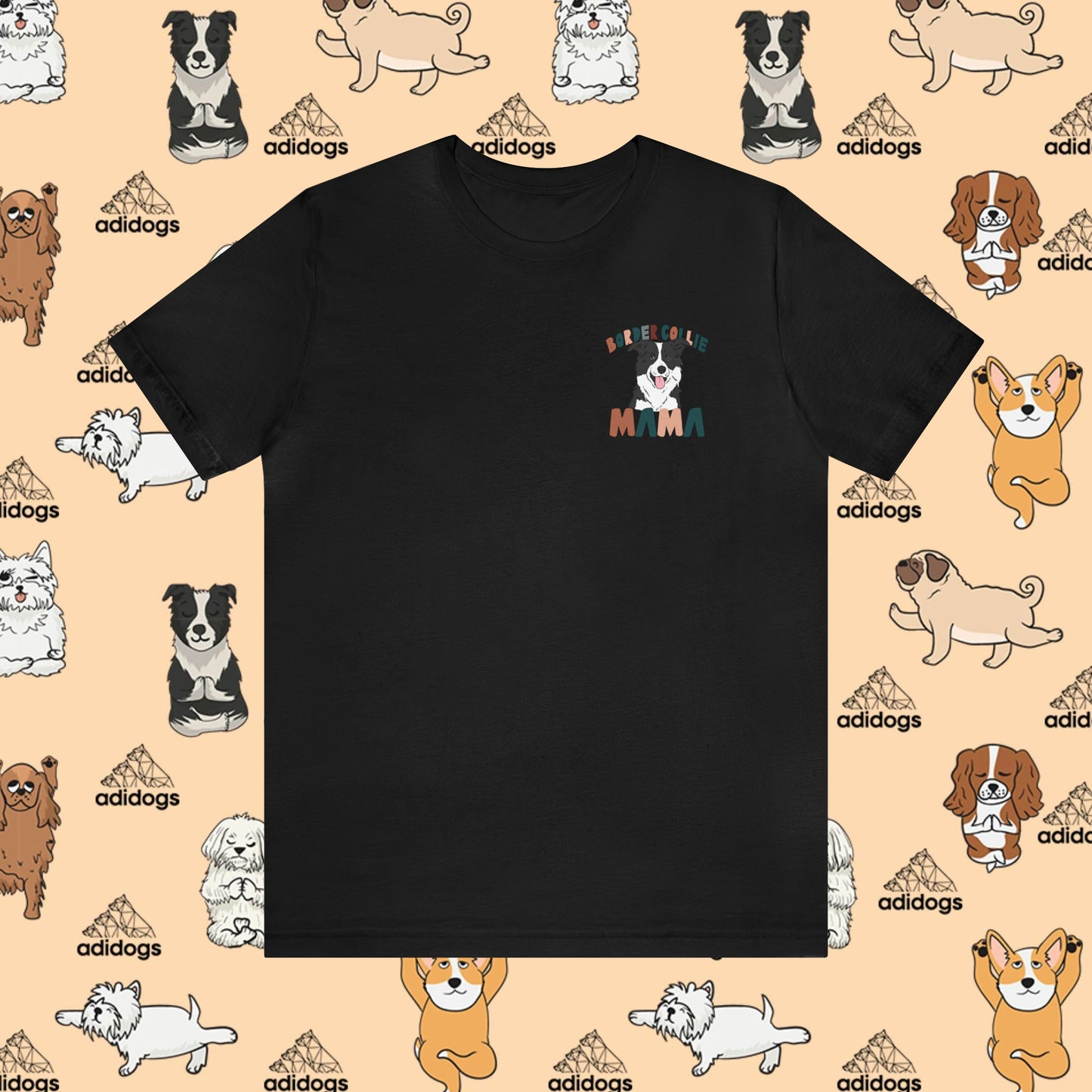 Border Collie Mama Classic T-Shirts