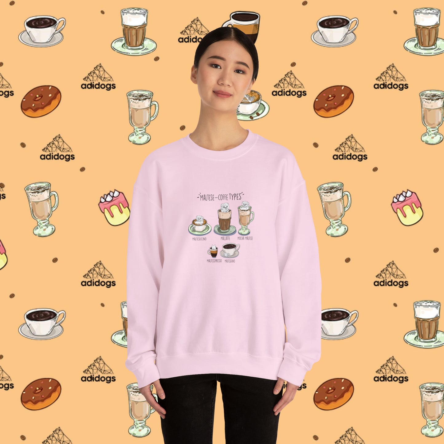 Maltese Lovers Coffee Sweatshirts