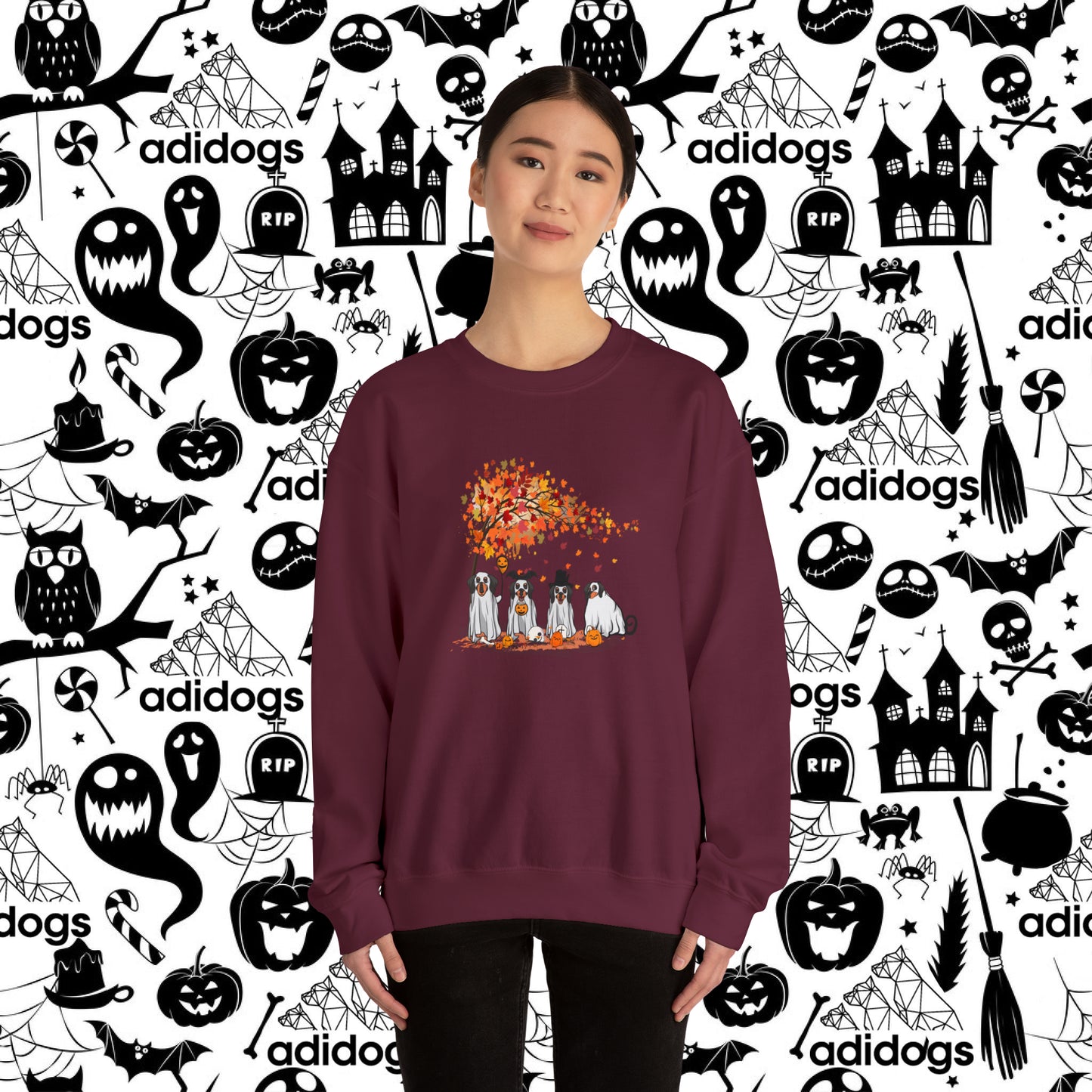 Dachshund Fall Vibes Halloween Sweatshirts